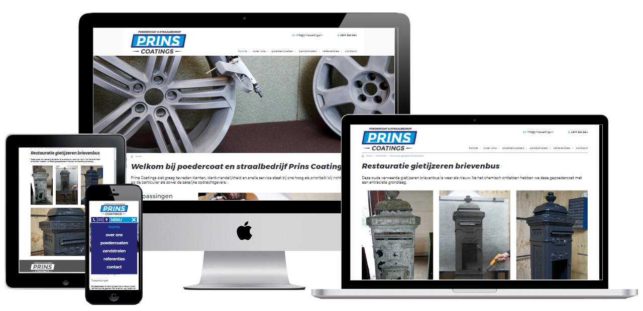 webdesign voorbeelden stadskanaal meubelmaker
